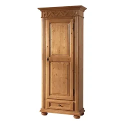 Wohnen Garderobenschrank Terezza aus Fichte Massivholz