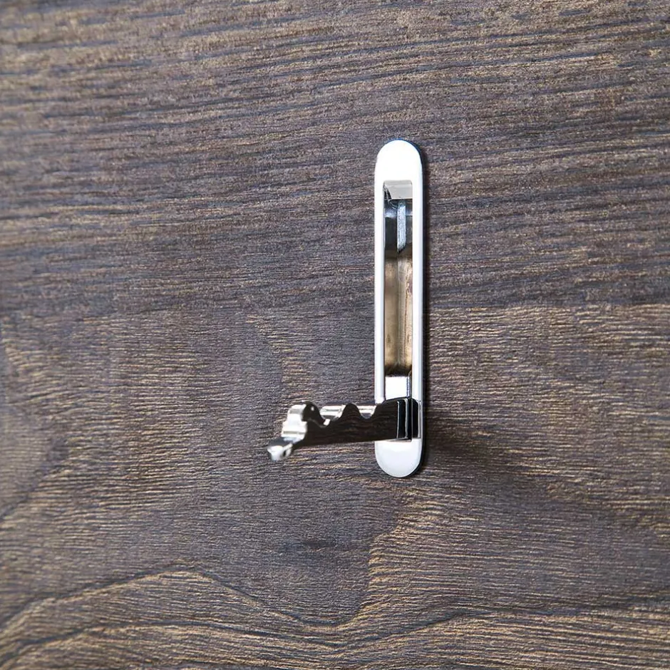 Wohnen Garderobenset Badija in Anthrazit Wenge Braun (dreiteilig)