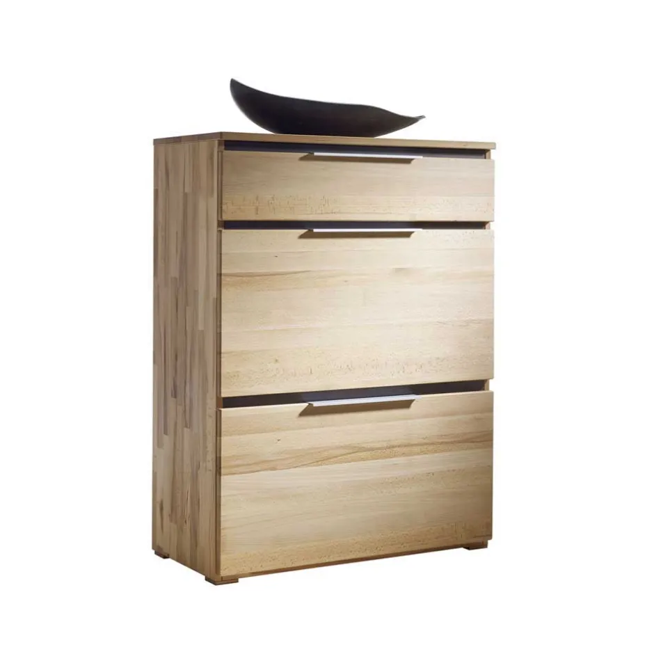 Garderobenset Leyrina aus Kernbuche Massivholz (fünfteilig)^Wohnen Online