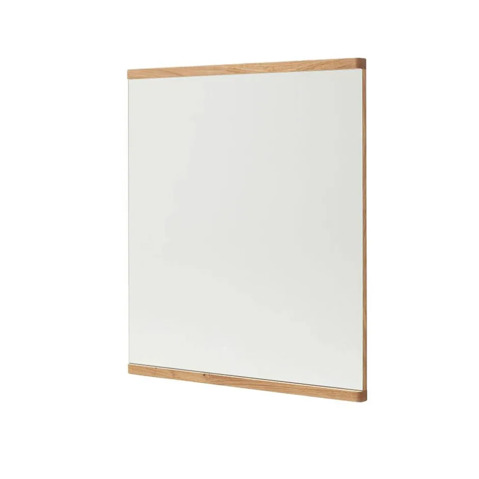 Garderobenspiegel aus Balkeneiche Massivholz - Manaus^Wohnen Outlet