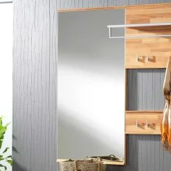 Wohnen Garderobenspiegel Coestra aus Kernbuche Massivholz