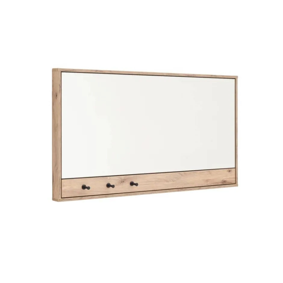 Garderobenspiegel mit drei Schlüsselhaken - Vapposia^Wohnen Hot