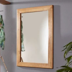 Garderobenspiegel Uvinessa aus Wildeiche Massivholz^Wohnen Hot