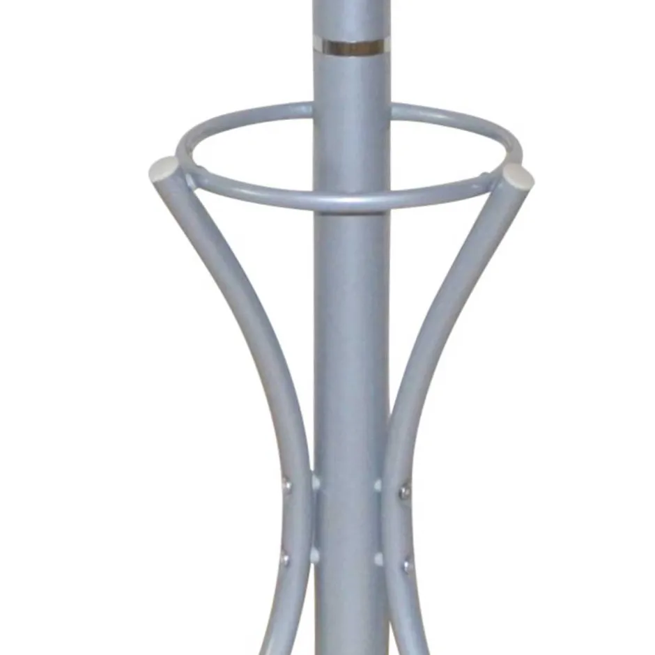 Garderobenständer in Alufarben Metall - Loisava^Wohnen Best