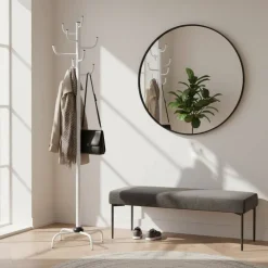 Wohnen Garderobenständer Julius in Weiß