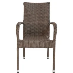 Wohnen Garten Altholztisch Teak & Stühle - Bataia (siebenteilig)