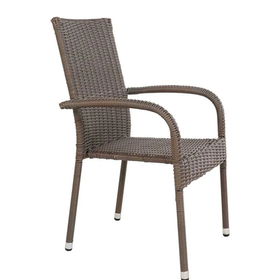 Wohnen Garten Altholztisch Teak & Stühle - Bataia (siebenteilig)