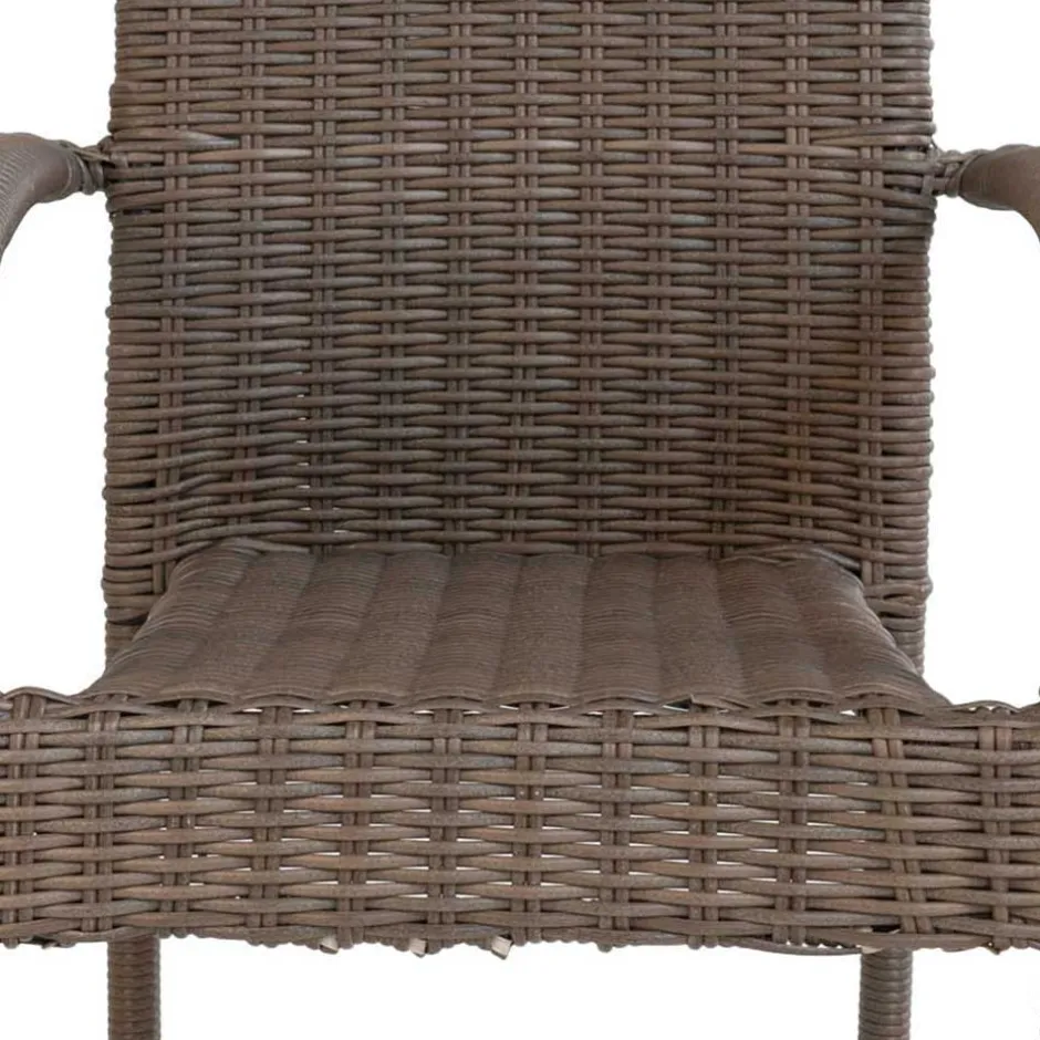 Wohnen Garten Altholztisch Teak & Stühle - Bataia (siebenteilig)