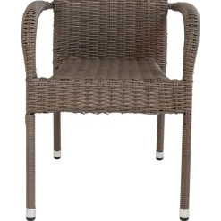 Wohnen Garten Altholztisch Teak & Stühle - Bataia (siebenteilig)