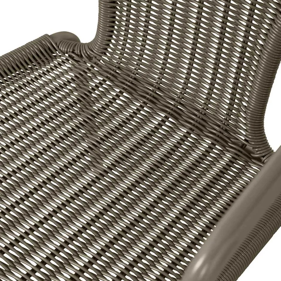 Wohnen Garten Armlehnenstühle in Oliv Grün - Puertos (4er Set)