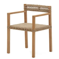 Wohnen Garten Armlehnstühle aus Teak Massivholz - Conave (2er Set)