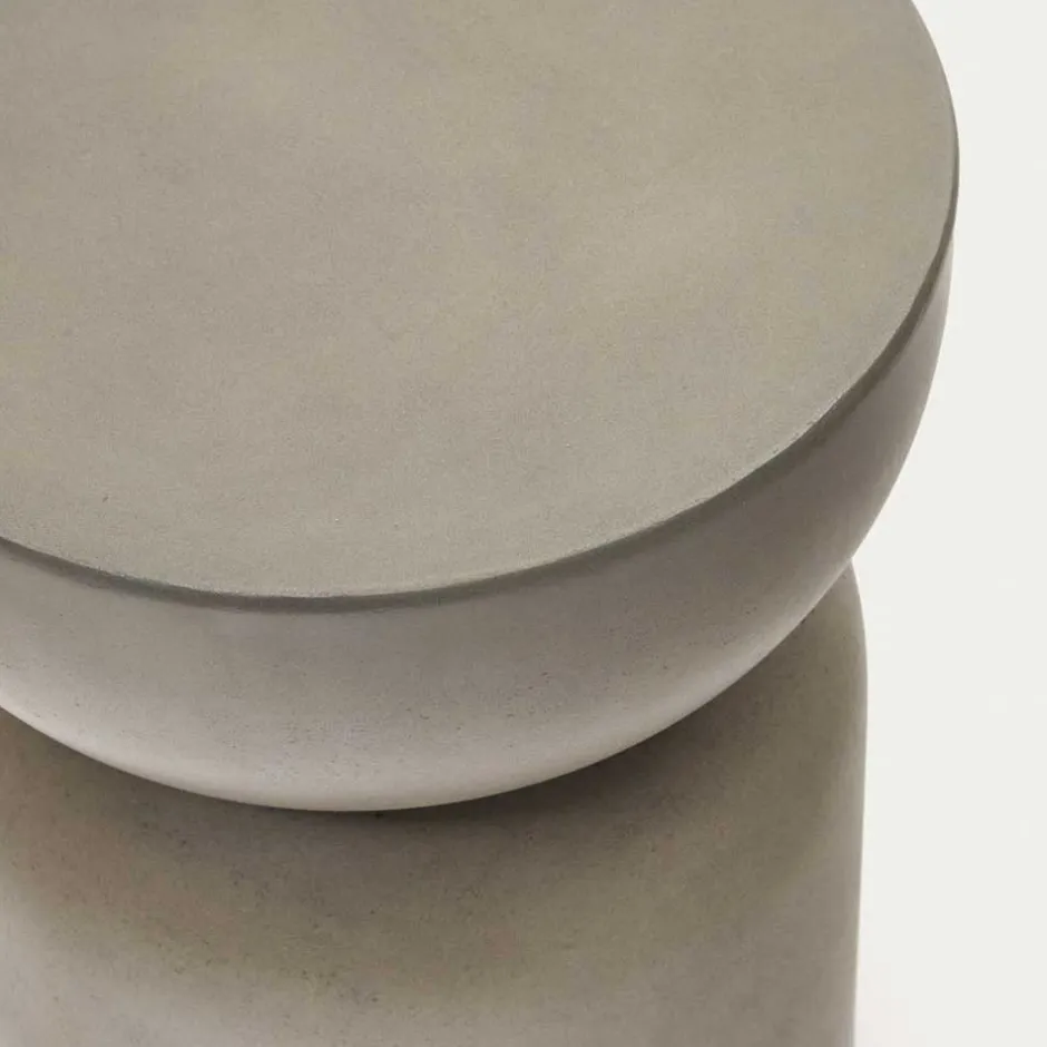 Wohnen Garten Beistelltisch aus Faserzement - Bondoville