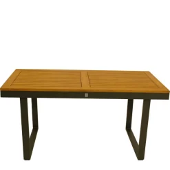 Wohnen Garten Ecksofa und Tisch Set - Asmatio (zweiteilig)