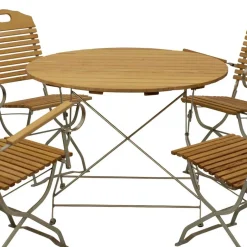 Wohnen Garten Essgruppe klappbar - Anglivia (fünfteilig)