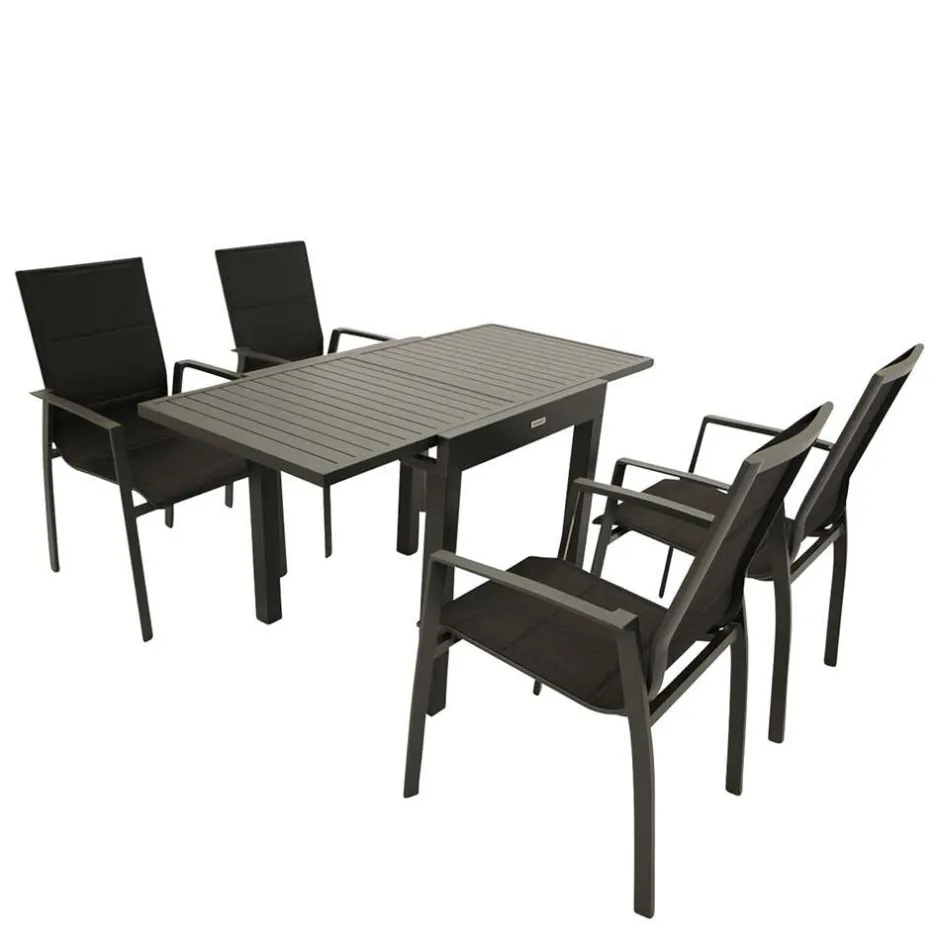 Wohnen Garten Essgruppe modern - Potosia (fünfteilig)