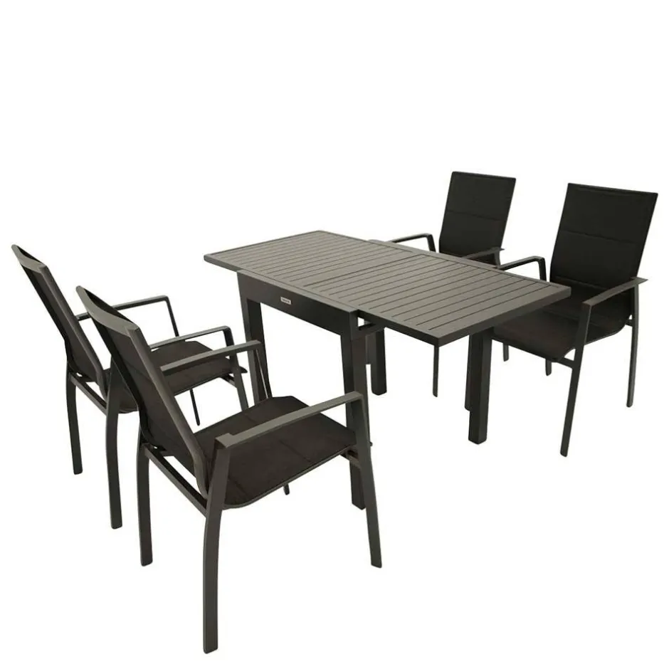 Wohnen Garten Essgruppe modern - Potosia (fünfteilig)