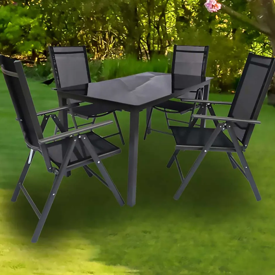 Garten Esstischgruppe Set - Trexana (fünfteilig)^Wohnen Best