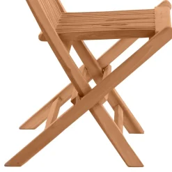 Wohnen Garten Klappstühle aus Holz - Klahuma (2er Set)