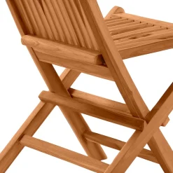 Wohnen Garten Klappstühle aus Holz - Klahuma (2er Set)