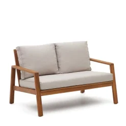 Wohnen Garten Lounge Sitzgruppe aus Massivholz - Lititia (vierteilig)