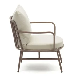 Garten Lounge-Sessel in Flieder aus Metall - Azalao^Wohnen Online