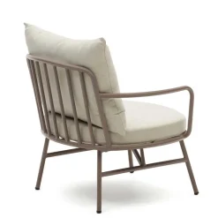 Garten Lounge-Sessel in Flieder aus Metall - Azalao^Wohnen Online