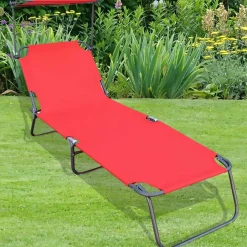 Garten Relaxliege - klappbar mit Dach - Vorena^Wohnen Sale