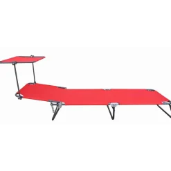 Garten Relaxliege - klappbar mit Dach - Vorena^Wohnen Sale