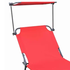 Garten Relaxliege - klappbar mit Dach - Vorena^Wohnen Sale