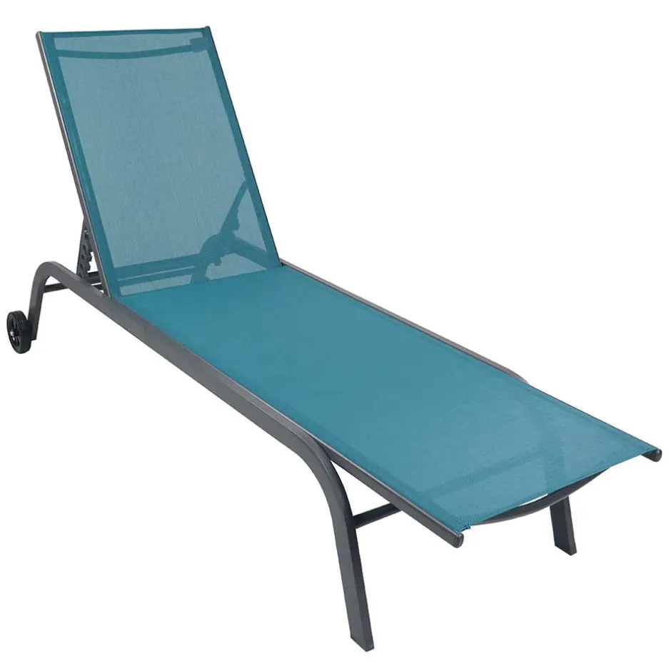 Wohnen Garten Rollliege in Blau und Schwarz - Blagina