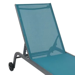 Wohnen Garten Rollliege in Blau und Schwarz - Blagina