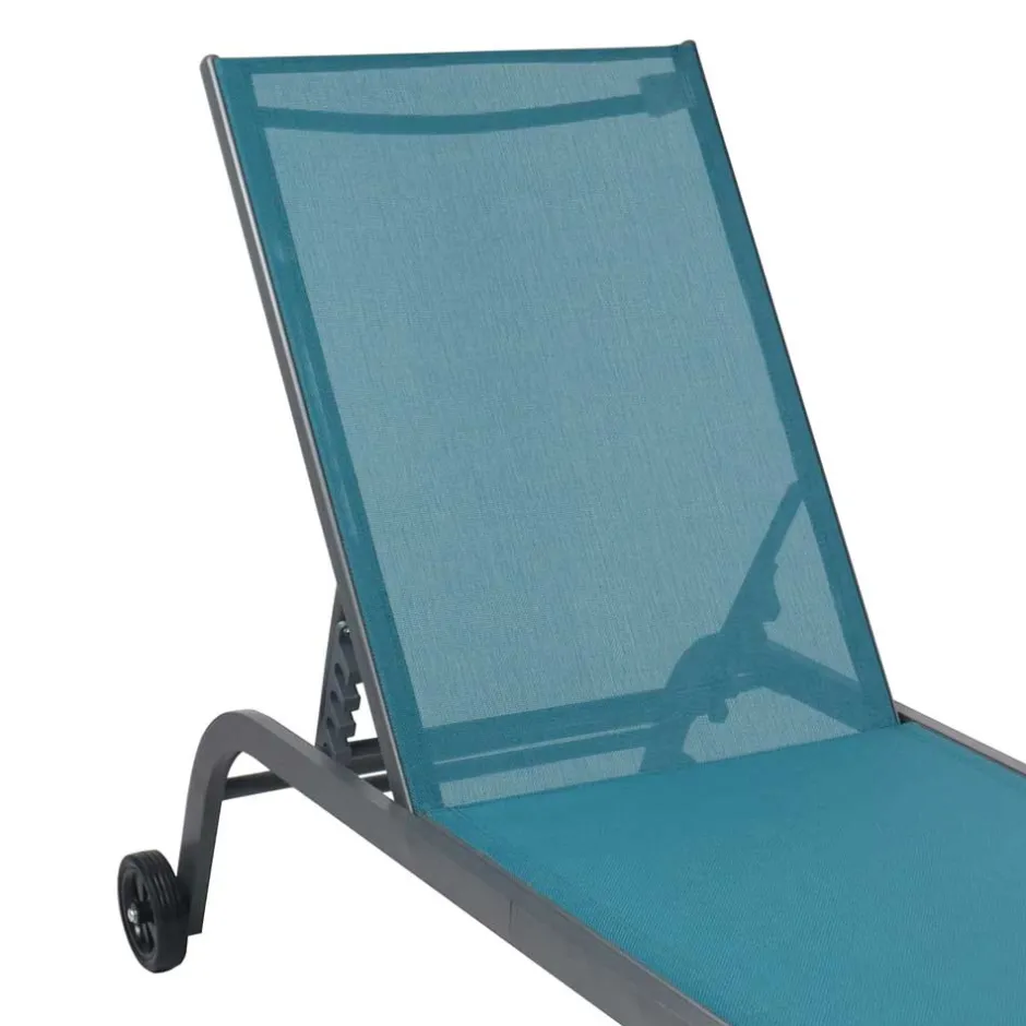 Wohnen Garten Rollliege in Blau und Schwarz - Blagina