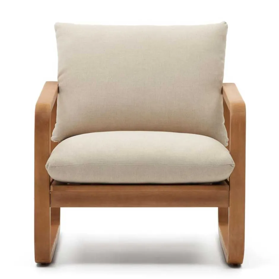 Garten Sessel aus Eukalyptusholz - Sharay^Wohnen Outlet