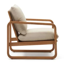 Garten Sessel aus Eukalyptusholz - Sharay^Wohnen Outlet