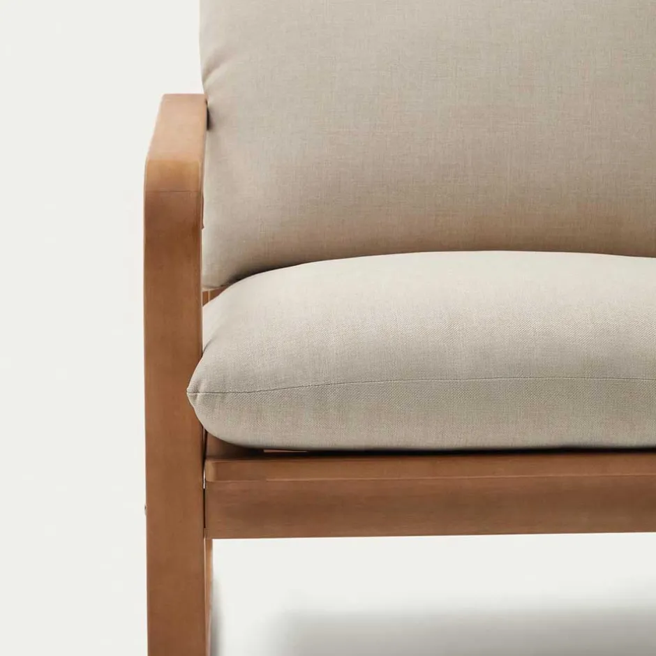 Garten Sessel aus Eukalyptusholz - Sharay^Wohnen Outlet