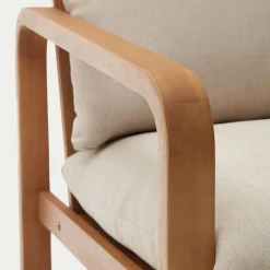 Garten Sessel aus Eukalyptusholz - Sharay^Wohnen Outlet