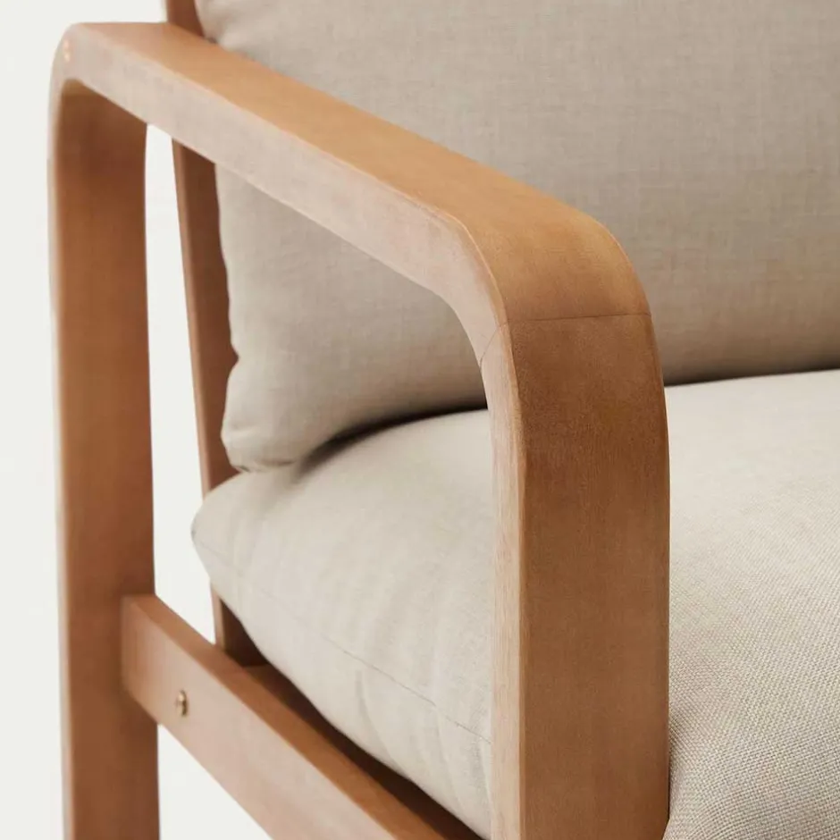 Garten Sessel aus Eukalyptusholz - Sharay^Wohnen Outlet