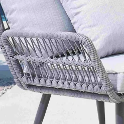 Garten Sitzegruppe aus Kunstrattan - Tocella (vierteilig)^Wohnen Best