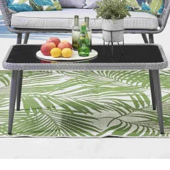 Garten Sitzegruppe aus Kunstrattan - Tocella (vierteilig)^Wohnen Best