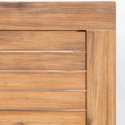 Wohnen Garten Sitzgruppe aus Akazie massiv - Emeziano (fünfteilig)