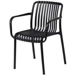 Garten Stapelstühle in Schwarz - Emonila (4er Set)^Wohnen Clearance