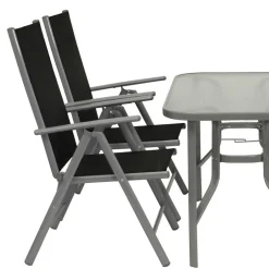 Garten Tischgruppe aus Aluminium - Abella (fünfteilig)^Wohnen Best