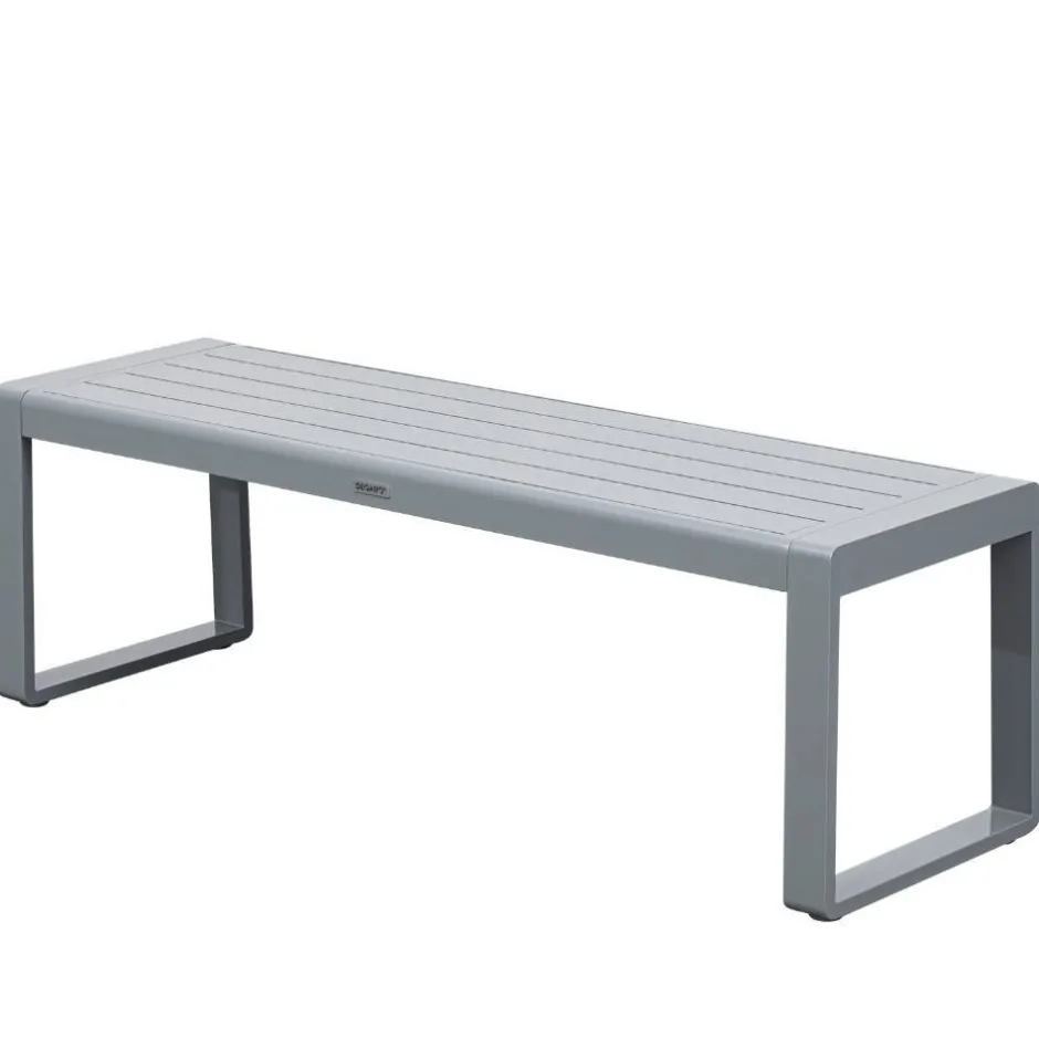 Wohnen Gartenbank aus Aluminium - Suzana