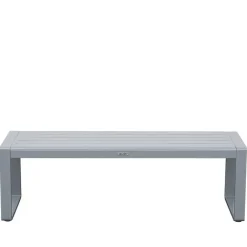 Wohnen Gartenbank aus Aluminium - Suzana