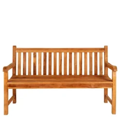 Wohnen Gartenbank aus Teak Massivholz geölt - Stamfort