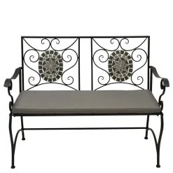 Wohnen Gartenbank mit Mosaik aus Keramik - Tasmania