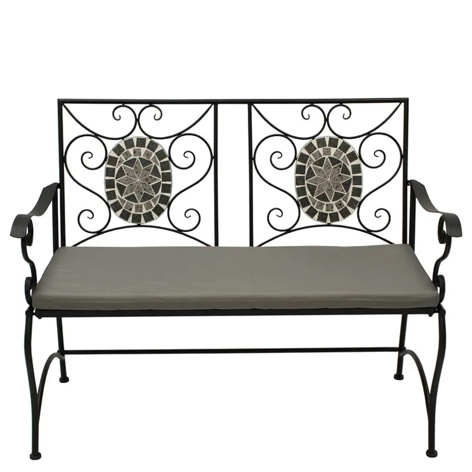 Wohnen Gartenbank mit Mosaik aus Keramik - Tasmania