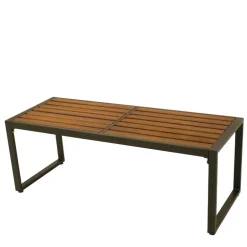 Gartenbank ohne Lehne mit zwei Sitzplätzen - Veracruz^Wohnen Best