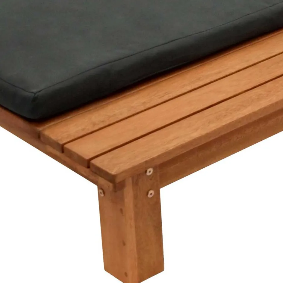 Wohnen Gartenliege aus Eukalyptusholz - Dwayne