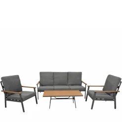 Wohnen Gartenlounge Kombination modern - Tangora (vierteilig)